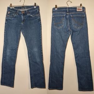Big Star Sugar vintage mid/low rise straight cut jeans